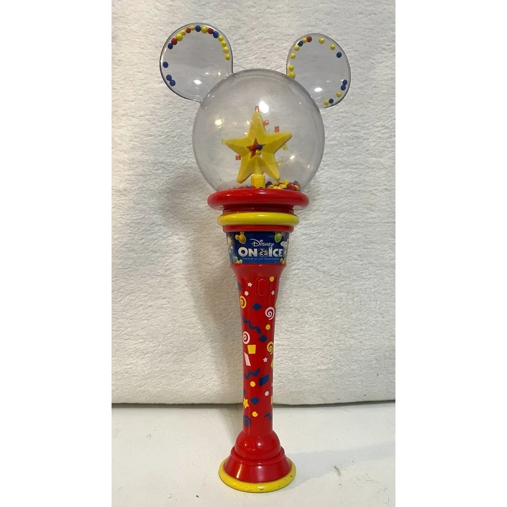 RARE Disney On Ice Mickey Mouse Souvenir Wand 2001- Works Perfectly